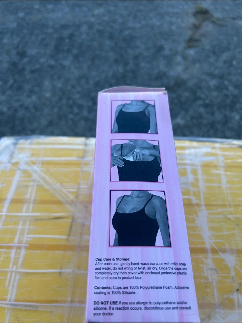Ultimate Peel & Stick Push Up Cups - Pink